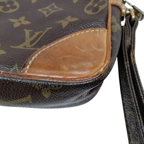 257223BV (L3) Louis Vuitton Clutch Bag Marly Dragonne GM Brown Monogram - Picture 5 of 9